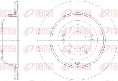 Kawe 62123 10 - Тормозной диск autosila-amz.com