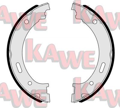 Kawe 09530 - Комплект тормозов, ручник, парковка autosila-amz.com