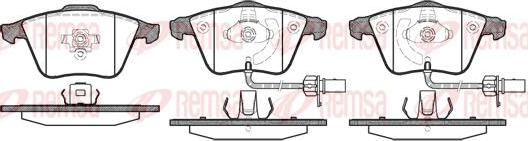 Kawe 0964 12 - Тормозные колодки, дисковые, комплект autosila-amz.com