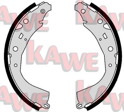 Kawe 09600 - Комплект тормозов, ручник, парковка autosila-amz.com