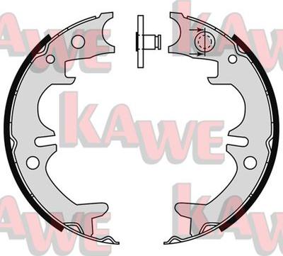 Kawe 09140 - Комплект тормозов, ручник, парковка autosila-amz.com