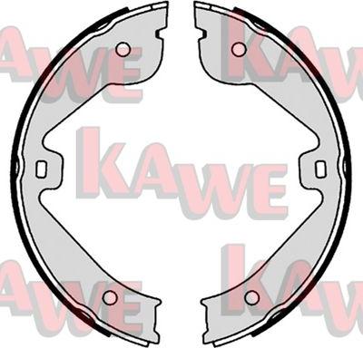 Kawe 09150 - Комплект тормозов, ручник, парковка autosila-amz.com