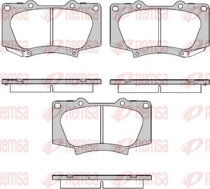 Kawe 0988 22 - Тормозные колодки, дисковые, комплект autosila-amz.com