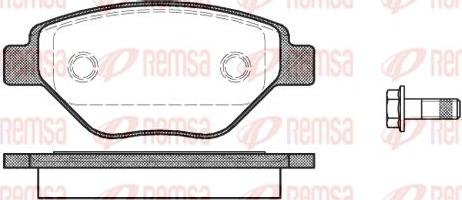 Kawe 0977 00 - Тормозные колодки, дисковые, комплект autosila-amz.com