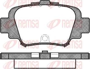 Kawe 0499 00 - Тормозные колодки, дисковые, комплект autosila-amz.com