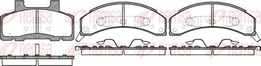 Kawe 0518 02 - Тормозные колодки, дисковые, комплект autosila-amz.com