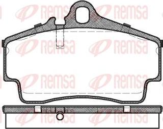 Kawe 0654 00 - Тормозные колодки, дисковые, комплект autosila-amz.com