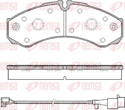 Kawe 0651 52 - Тормозные колодки, дисковые, комплект autosila-amz.com