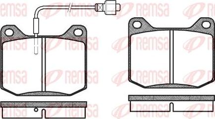 Kawe 0045 02 - Тормозные колодки, дисковые, комплект autosila-amz.com