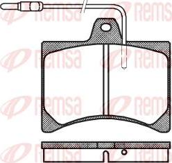 Kawe 0035 04 - Тормозные колодки, дисковые, комплект autosila-amz.com