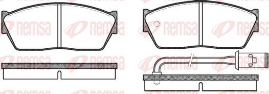 Kawe 0147 11 - Тормозные колодки, дисковые, комплект autosila-amz.com