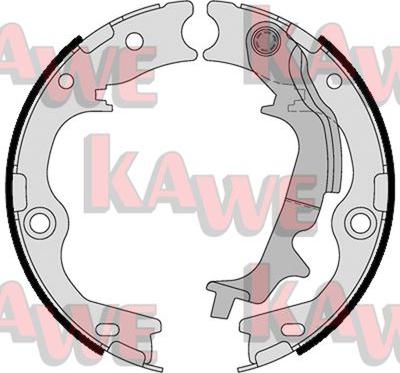 Kawe 01116 - Комплект тормозов, ручник, парковка autosila-amz.com