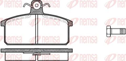 Kawe 0128 00 - Тормозные колодки, дисковые, комплект autosila-amz.com