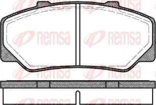 Kawe 0176 00 - Тормозные колодки, дисковые, комплект autosila-amz.com