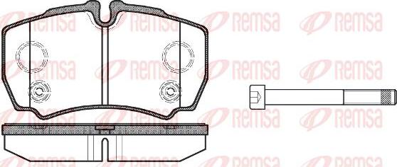 Kawe 0849 10 - Тормозные колодки, дисковые, комплект autosila-amz.com