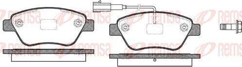 Kawe 0858 11 - Тормозные колодки, дисковые, комплект autosila-amz.com