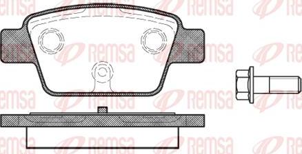 ATE LD3861 - Тормозные колодки, дисковые, комплект autosila-amz.com