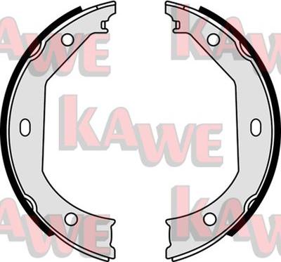 Kawe 08090 - Комплект тормозов, ручник, парковка autosila-amz.com