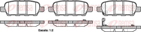 Kawe 0876 21 - Тормозные колодки, дисковые, комплект autosila-amz.com