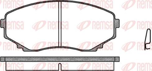 Kawe 0397 00 - Тормозные колодки, дисковые, комплект autosila-amz.com