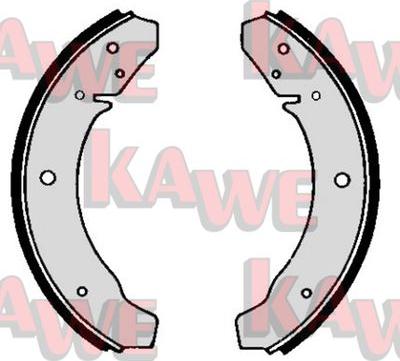 Kawe 03880 - Комплект тормозных колодок, барабанные autosila-amz.com