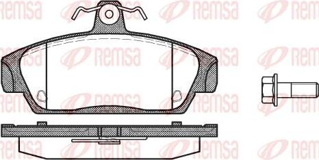 Kawe 0336 00 - Тормозные колодки, дисковые, комплект autosila-amz.com