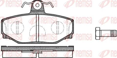 Kawe 0297 10 - Тормозные колодки, дисковые, комплект autosila-amz.com