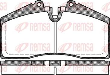 Kawe 0288 00 - Тормозные колодки, дисковые, комплект autosila-amz.com