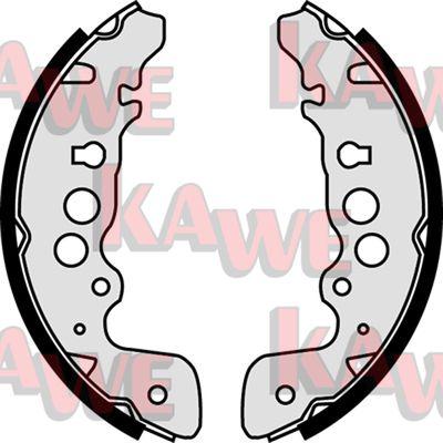 Kawe 07470 - Комплект тормозных колодок, барабанные autosila-amz.com