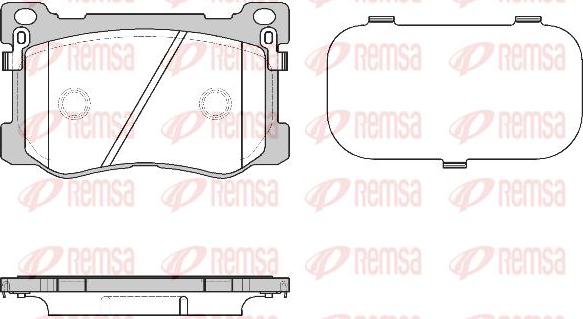 Kawe 1475 12 - Тормозные колодки, дисковые, комплект autosila-amz.com