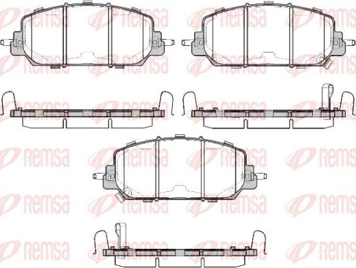 Kawe 1508 22 - Тормозные колодки, дисковые, комплект autosila-amz.com