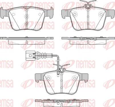 Kawe 1516 11 - Тормозные колодки, дисковые, комплект autosila-amz.com