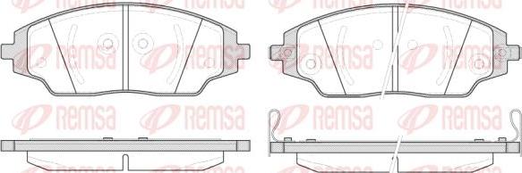 Kawe 1537 02 - Тормозные колодки, дисковые, комплект autosila-amz.com