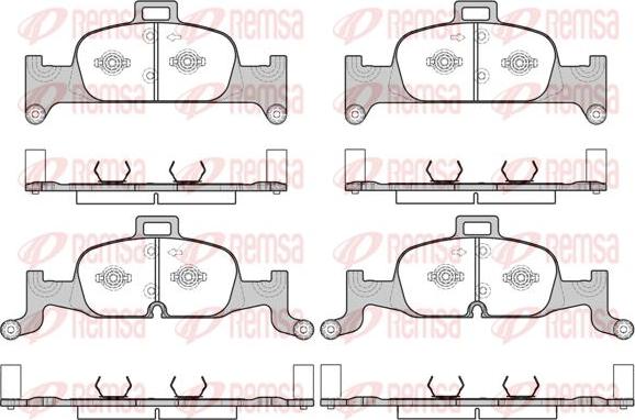 Kawe 1691 00 - Тормозные колодки, дисковые, комплект autosila-amz.com