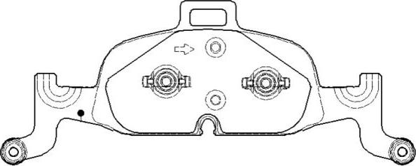 Kawe 1691 10 - Тормозные колодки, дисковые, комплект autosila-amz.com