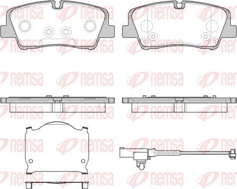 Kawe 1687 10 - Тормозные колодки, дисковые, комплект autosila-amz.com