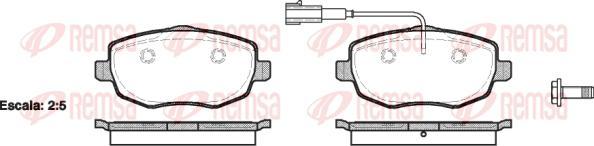 Kawe 1099 01 - Тормозные колодки, дисковые, комплект autosila-amz.com