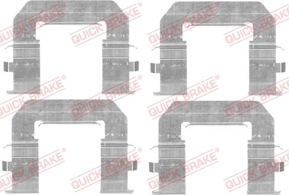 Kawe 109-1776 - Комплектующие для колодок дискового тормоза autosila-amz.com