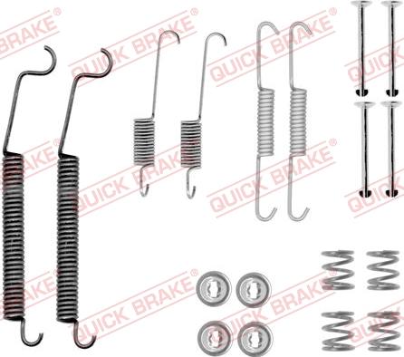 Kawe 105-0830 - Комплектующие, барабанный тормозной механизм autosila-amz.com