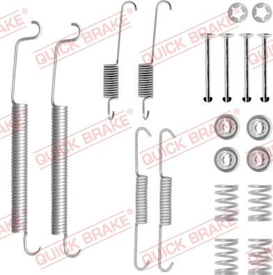 Kawe 105-0756 - Комплектующие, барабанный тормозной механизм autosila-amz.com