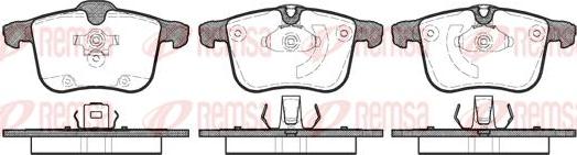 Kawe 1053 00 - Тормозные колодки, дисковые, комплект autosila-amz.com