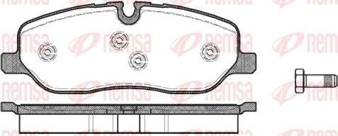 Kawe 1158 00 - Тормозные колодки, дисковые, комплект autosila-amz.com