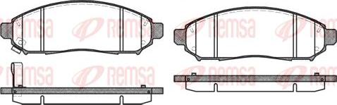 Kawe 1162 01 - Тормозные колодки, дисковые, комплект autosila-amz.com