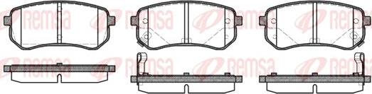 Kawe 1135 02 - Тормозные колодки, дисковые, комплект autosila-amz.com