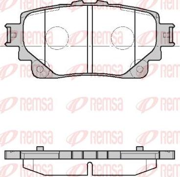 Kawe 1872 00 - Тормозные колодки, дисковые, комплект autosila-amz.com