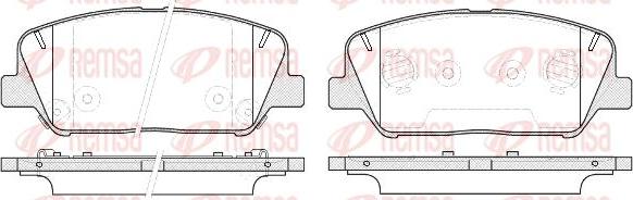 Kawe 1398 12 - Тормозные колодки, дисковые, комплект autosila-amz.com