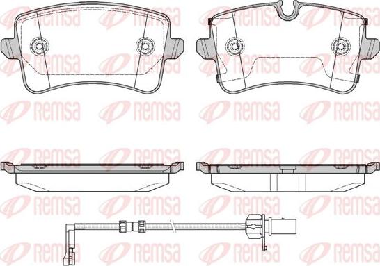 Kawe 1343 20 - Тормозные колодки, дисковые, комплект autosila-amz.com