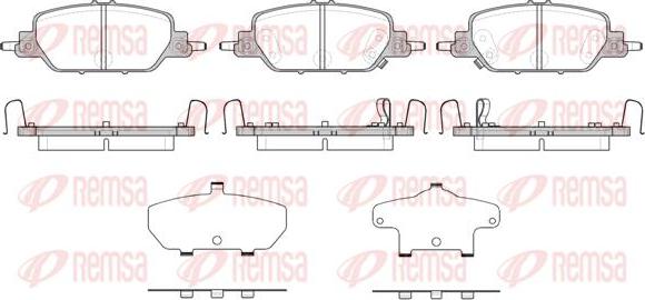 Kawe 1730 02 - Тормозные колодки, дисковые, комплект autosila-amz.com