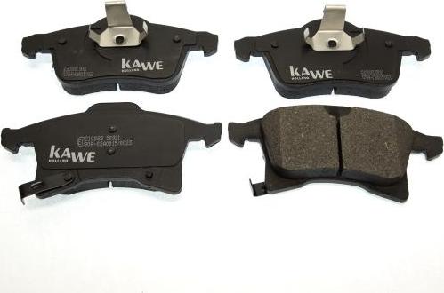 Kawe 810085 - Тормозные колодки, дисковые, комплект autosila-amz.com