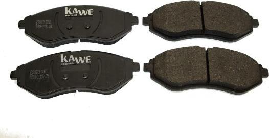 Kawe 810079 - Тормозные колодки, дисковые, комплект autosila-amz.com